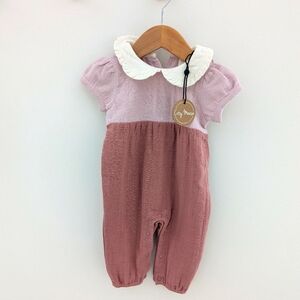 City Mouse Pink Baby Romper
